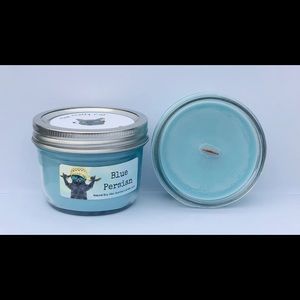 Blue Persian Soy Scented Candle with Wood Wick